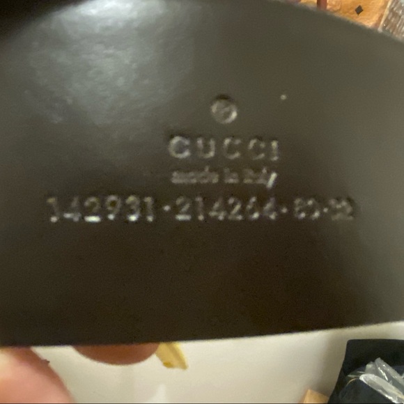 SOLD Gucci Guccissima Belt - Picture 6 of 6